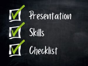 checklist for presentation skills