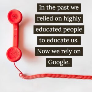 Salespeople Used to Educate Us. Now Google Does