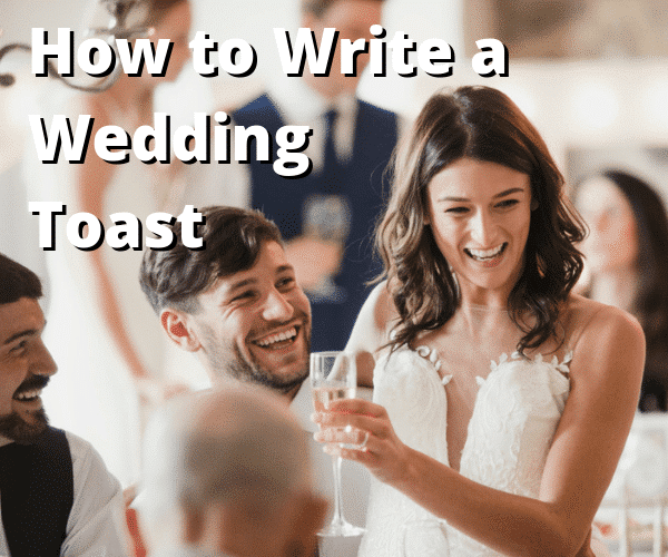 how to make a toast speech at a wedding