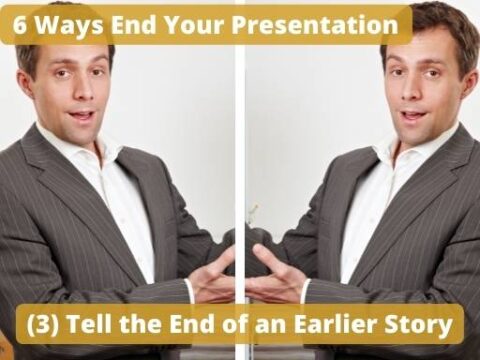 how to end your presentation with a bang