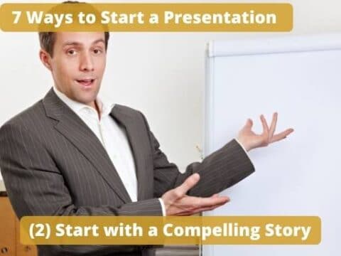 start a presentation with a story