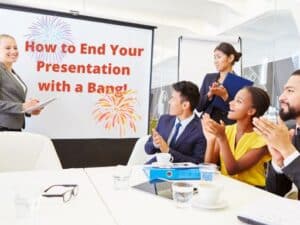 how to start and end a presentation example